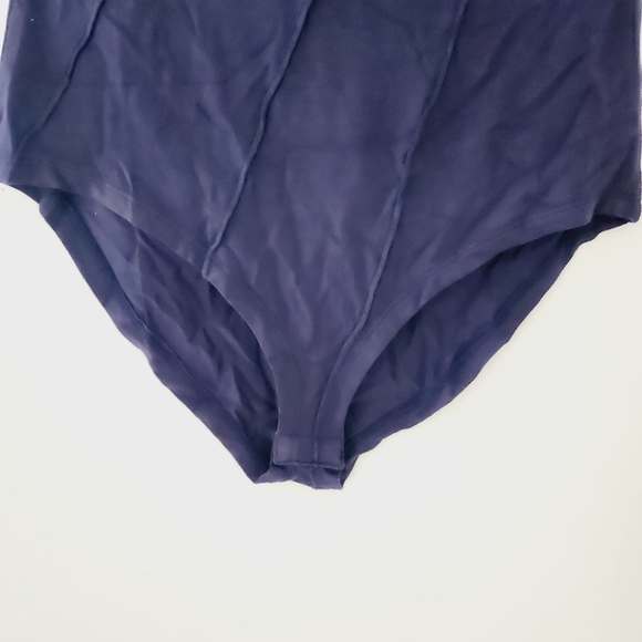 Nwt DouBCQ Womens Short Sleeve Tops Crewneck Tshirt Bodysuit Jumpsuit - Picture 6 of 9